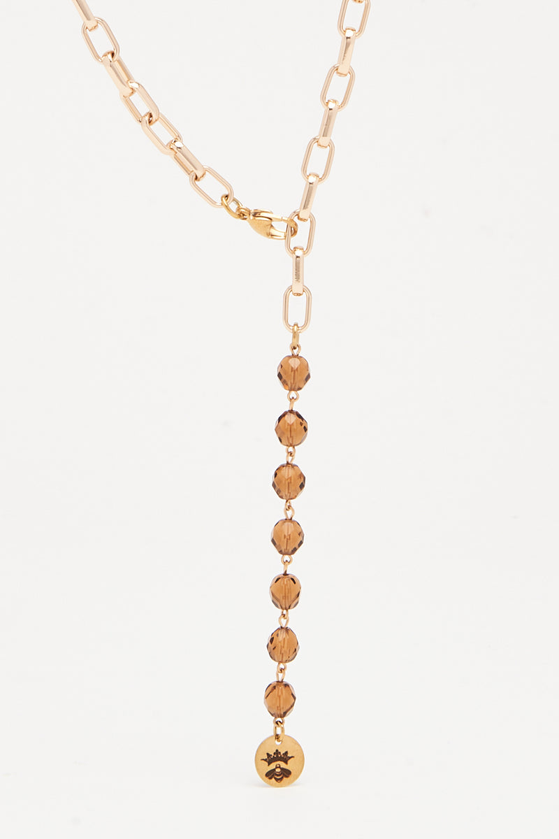Collana Cristallo Oro
