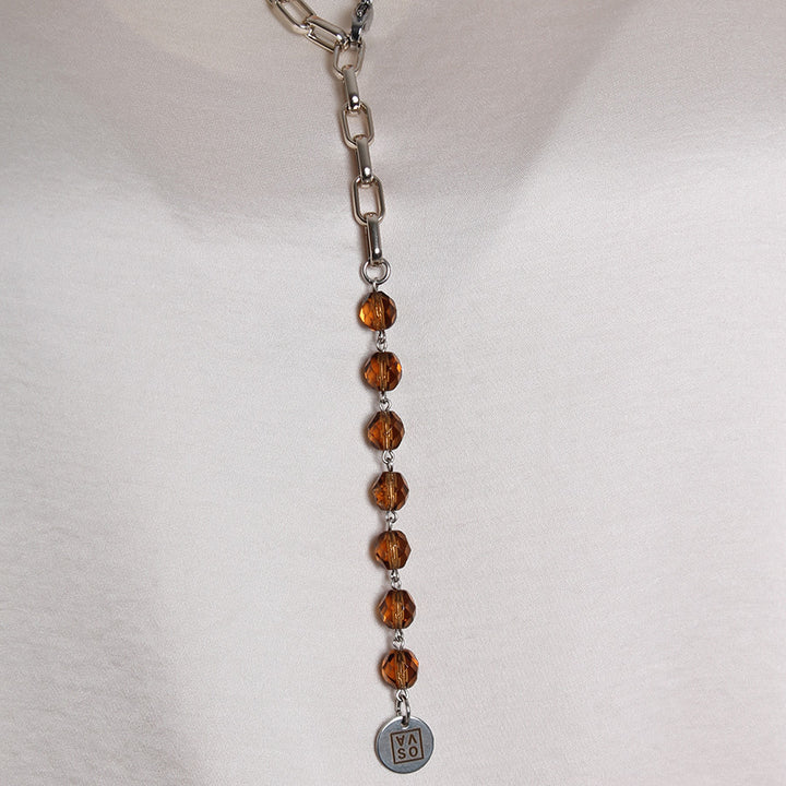 Collana Cristallo Argento