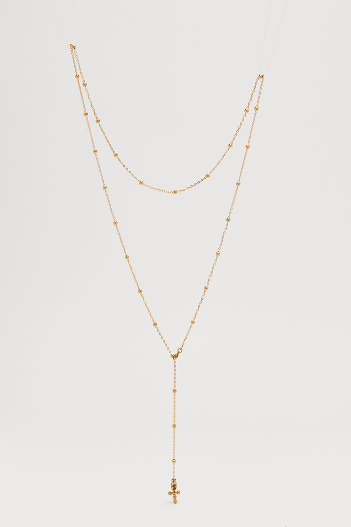 Collana Rosaria Oro