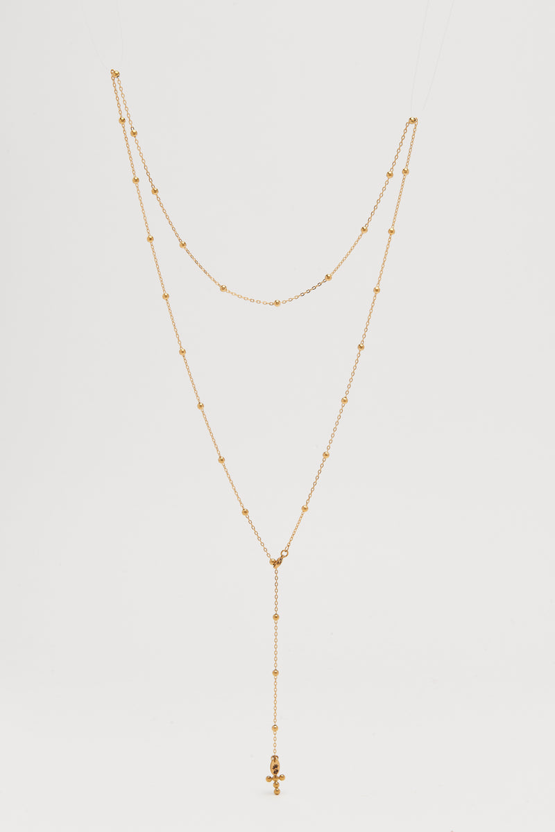Rosaria Gold Necklace