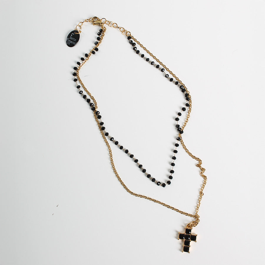 Sicily Black Necklace