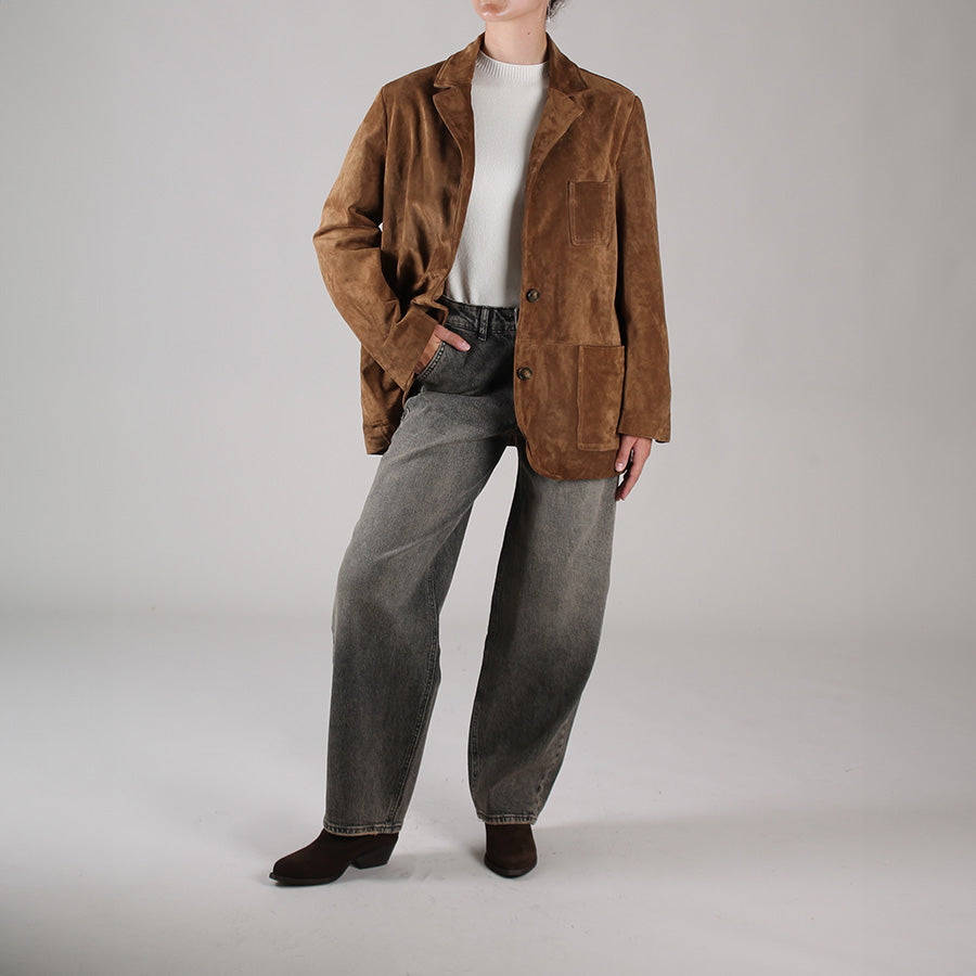 Blazer en daim Gio