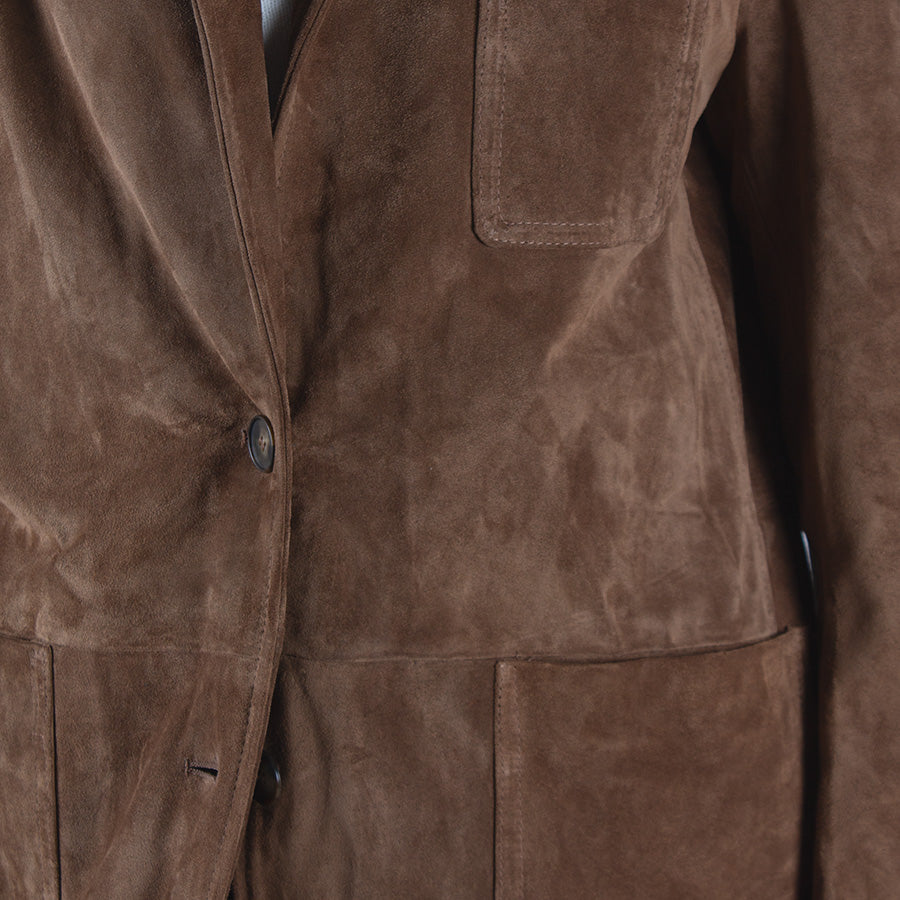 Blazer en daim Gio