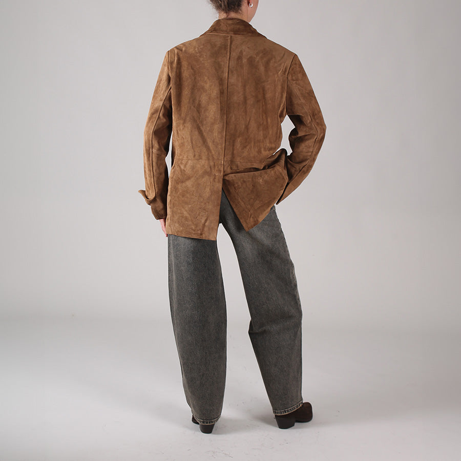 Blazer en daim Gio
