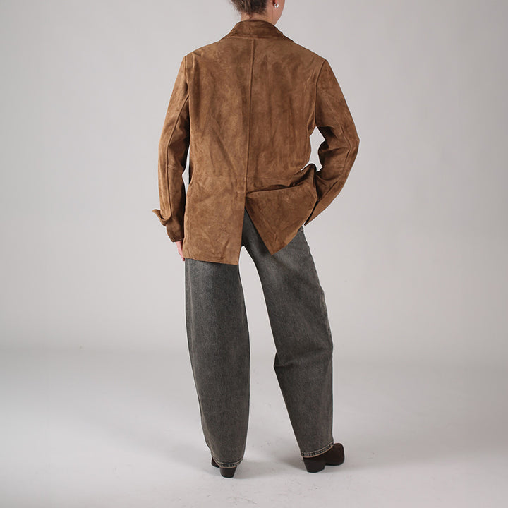 Blazer en daim Gio