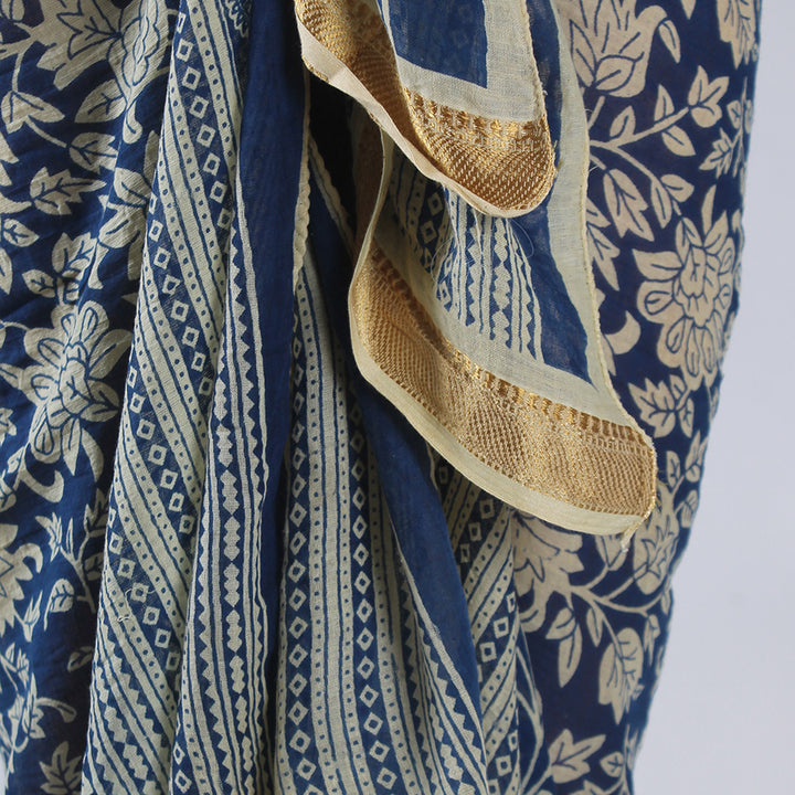 Pareo Marea Cotone Blu