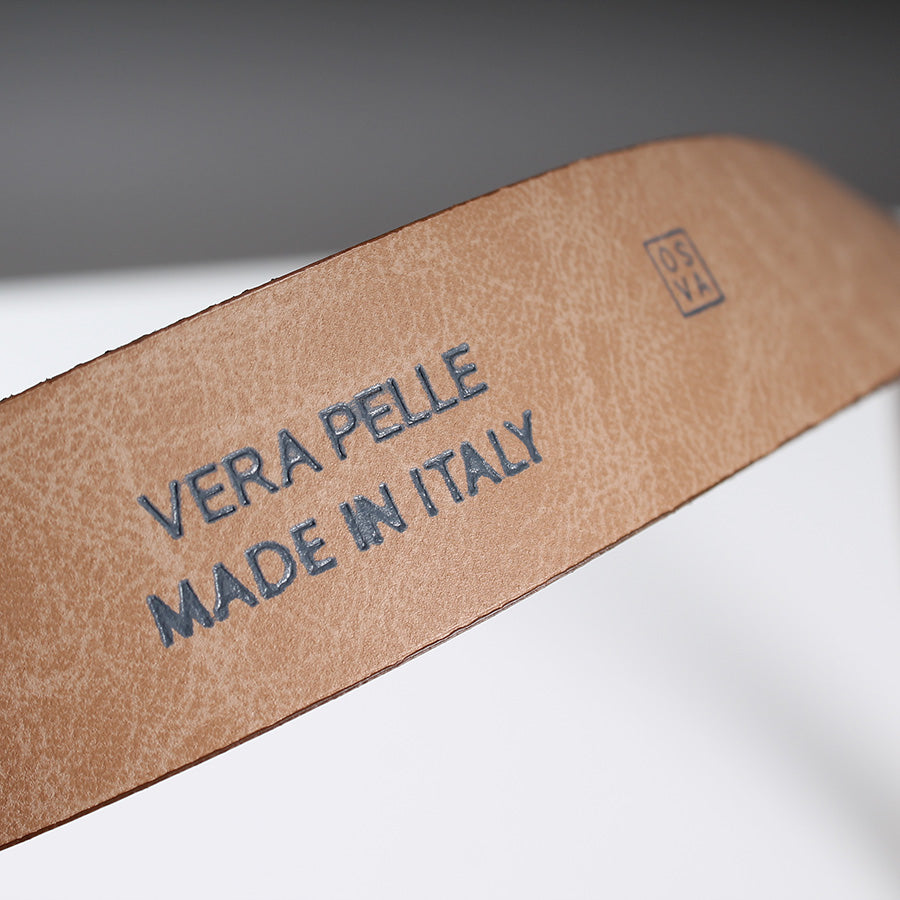 Cintura Pitone Latte