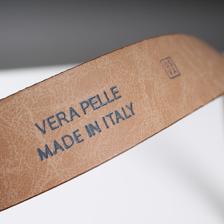 Cintura Pitone Latte