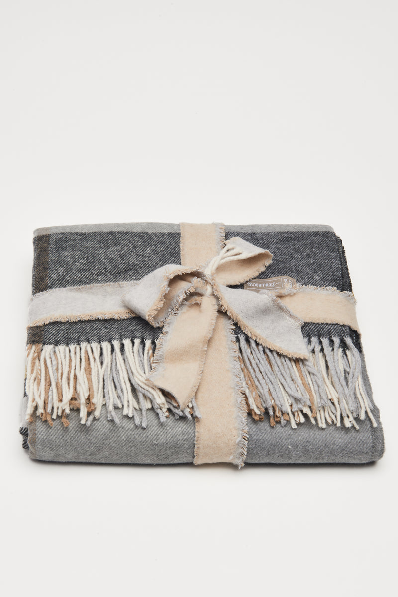 Plaid Bali Grigio