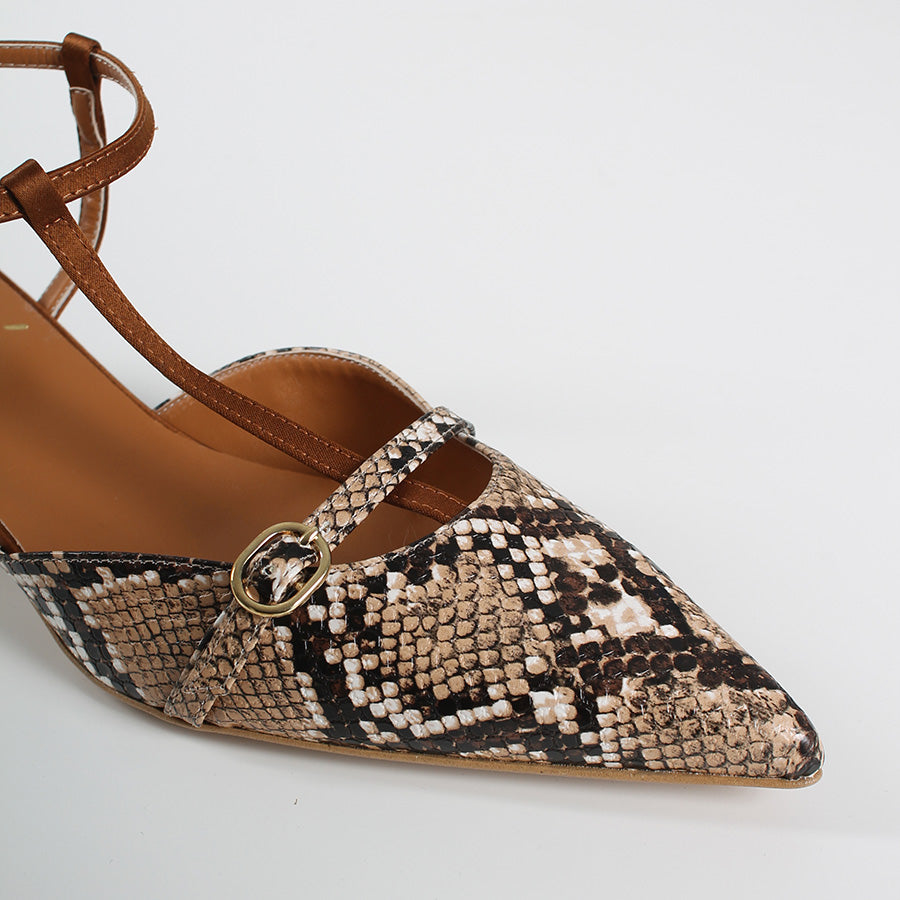Slingback Pitone
