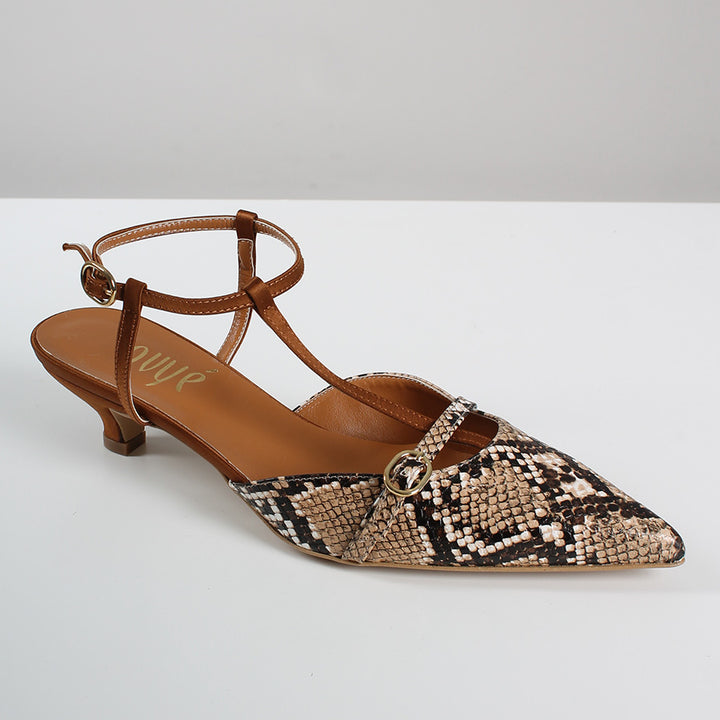 Slingback Pitone