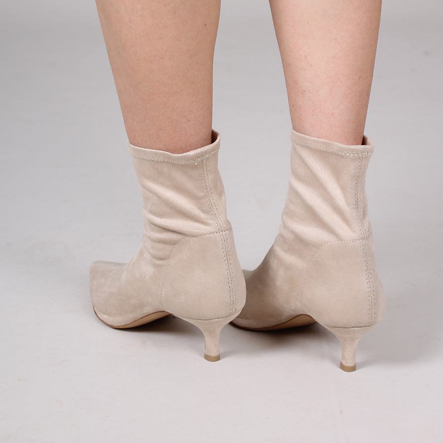 Stivaletto Calza Beige