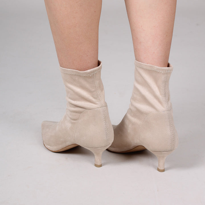 Stivaletto Calza Beige