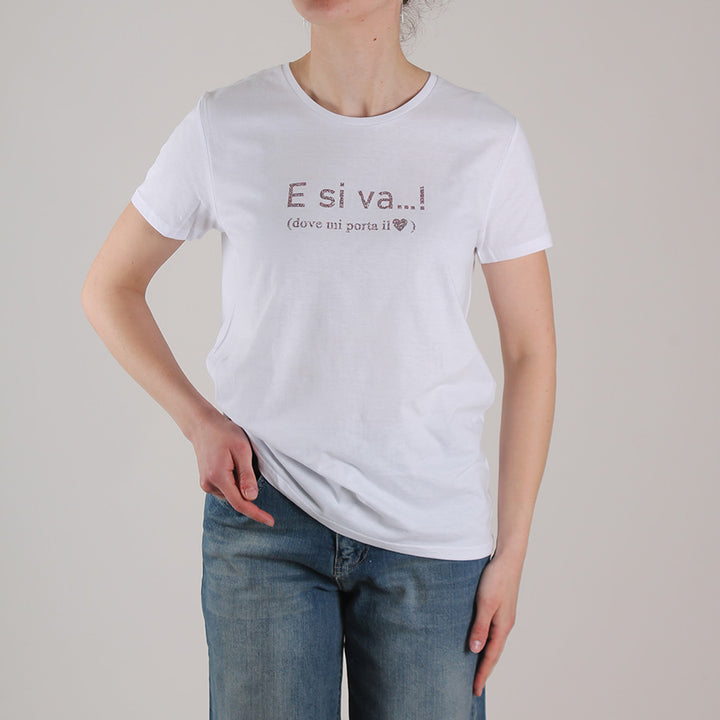 T-Shirt E Si Va Dove Mi Porta Il Cuore