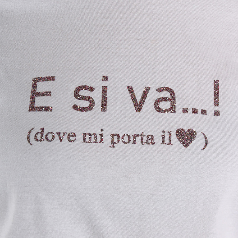 T-Shirt E Si Va Dove Mi Porta Il Cuore