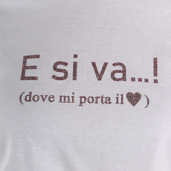 T-Shirt E Si Va Dove Mi Porta Il Cuore