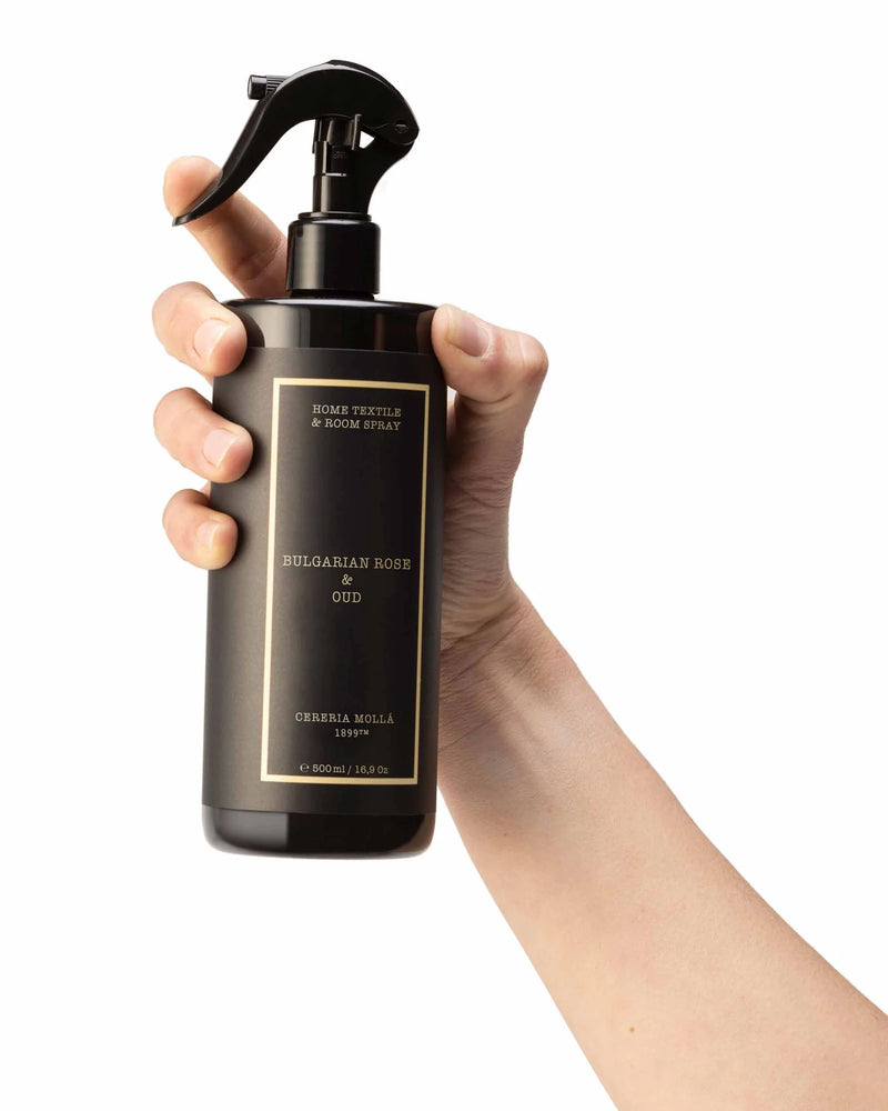 Spray Per Tessuti Alla Rosa Bulgara E Oud