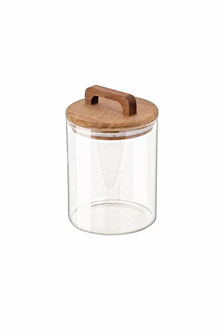 Contenitore Allure in vetro borosilicato e legno di acacia 650 ml 650 ml