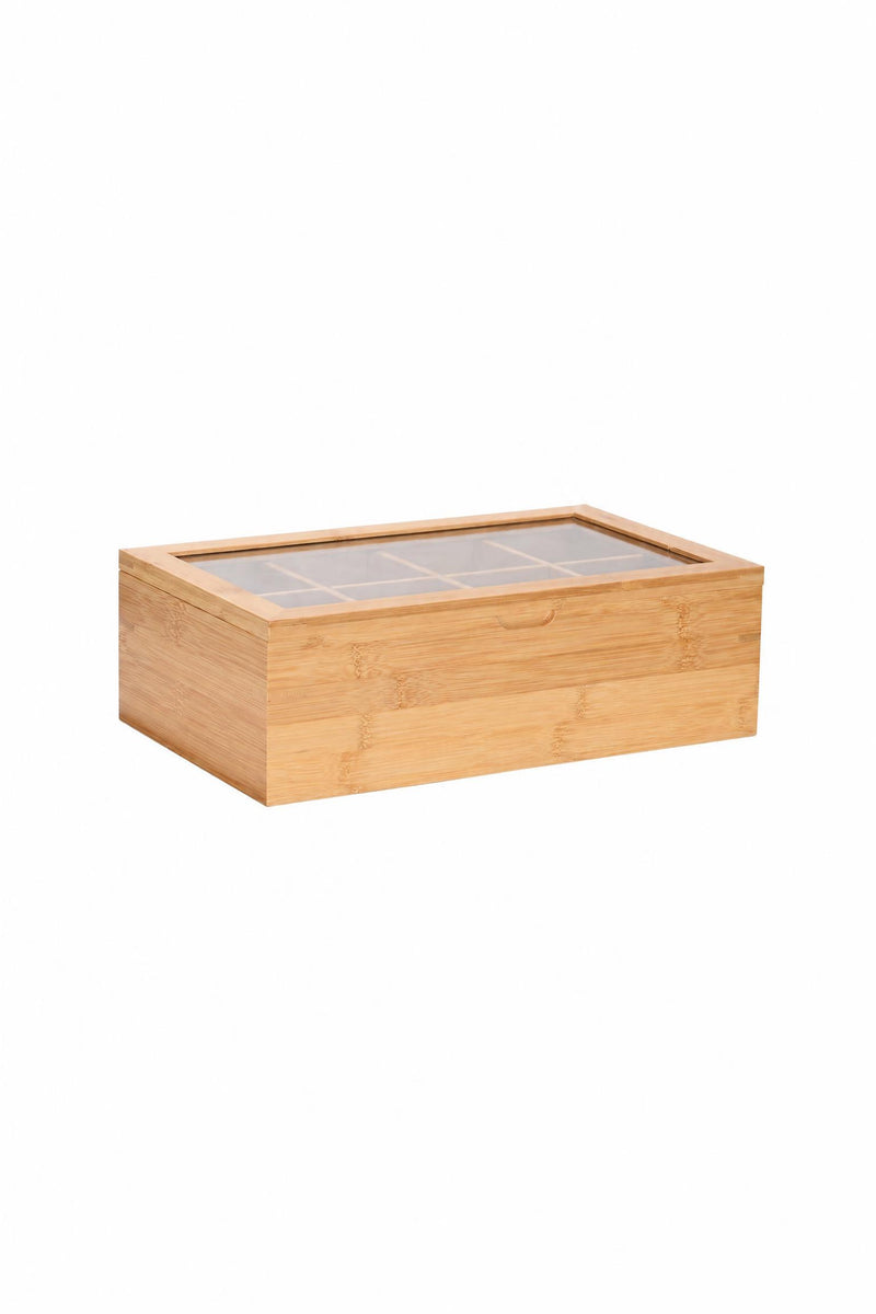 Scatola portaoggetti Bamboo Essentials in bambù