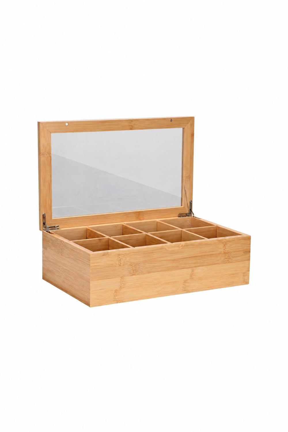 Scatola portaoggetti Bamboo Essentials in bambù 31 x 19 x 9 cm