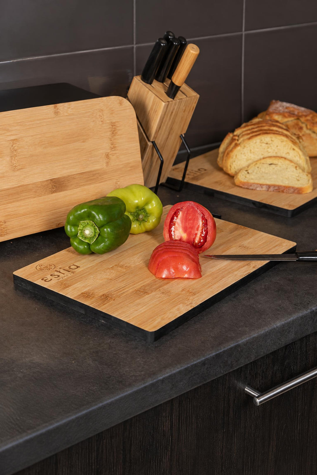 Tagliere Bamboo Essentials in bambù 27 x 20 cm