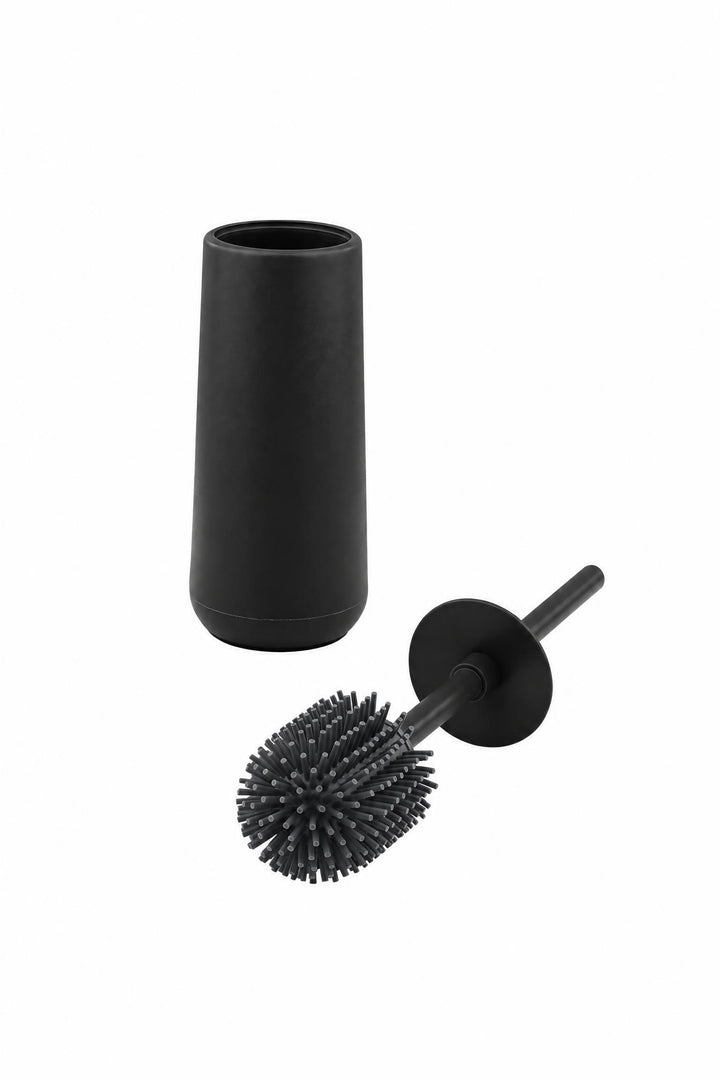 Scopino per WC Fjord in plastica Nero