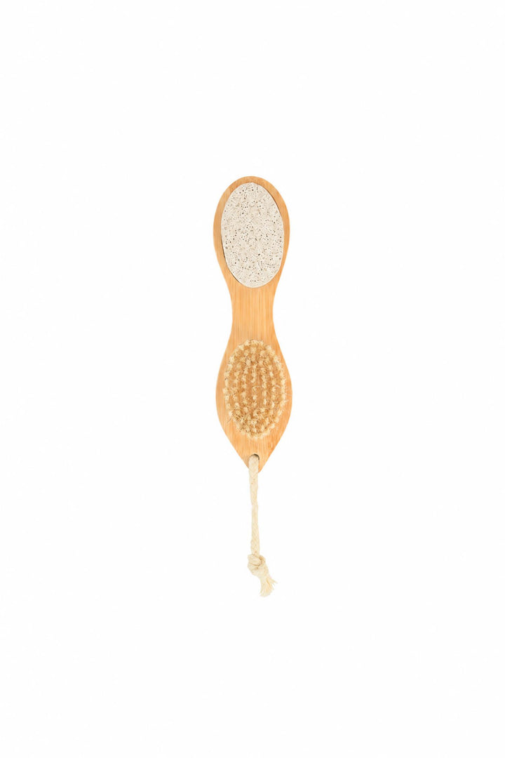 Spazzola per piedi Elixir in bambù 20 x 5 x 3 cm