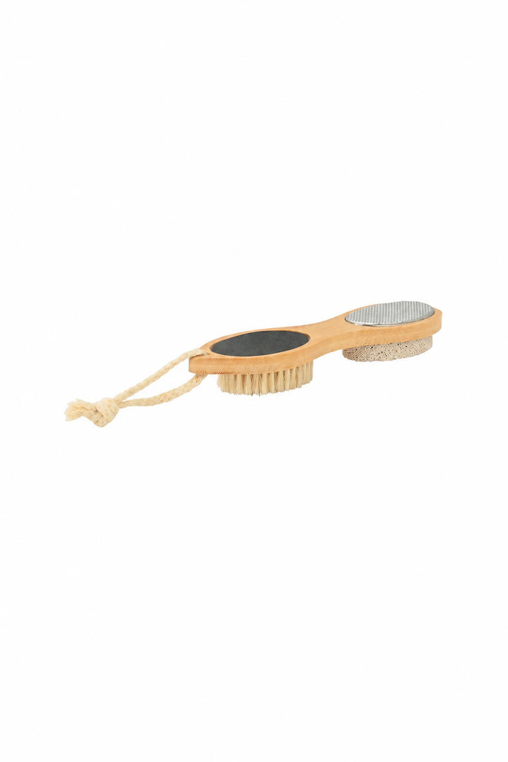 Spazzola per piedi Elixir in bambù 20 x 5 x 3 cm