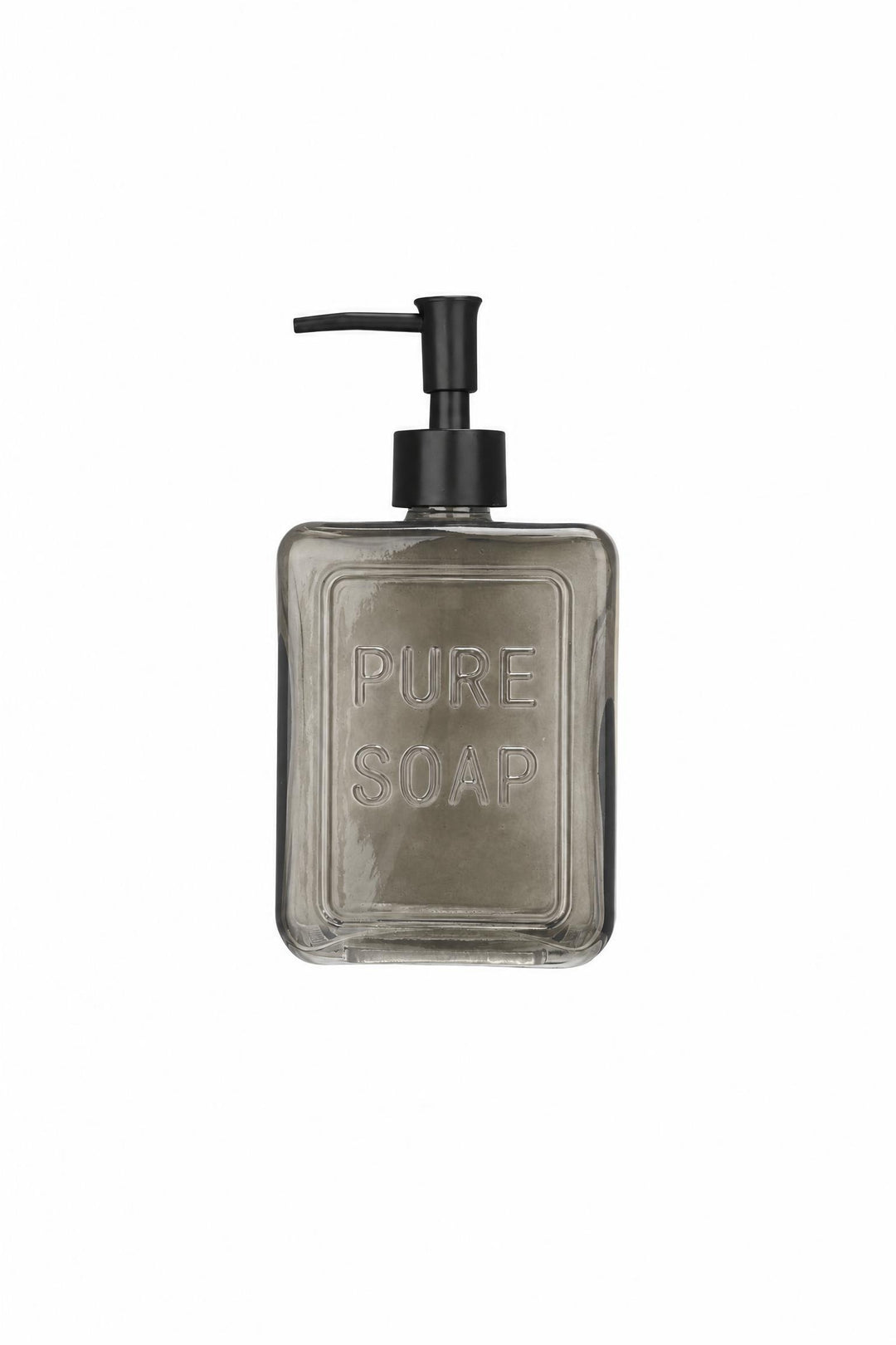 Dispenser per sapone Pure Soap in vetro grigio