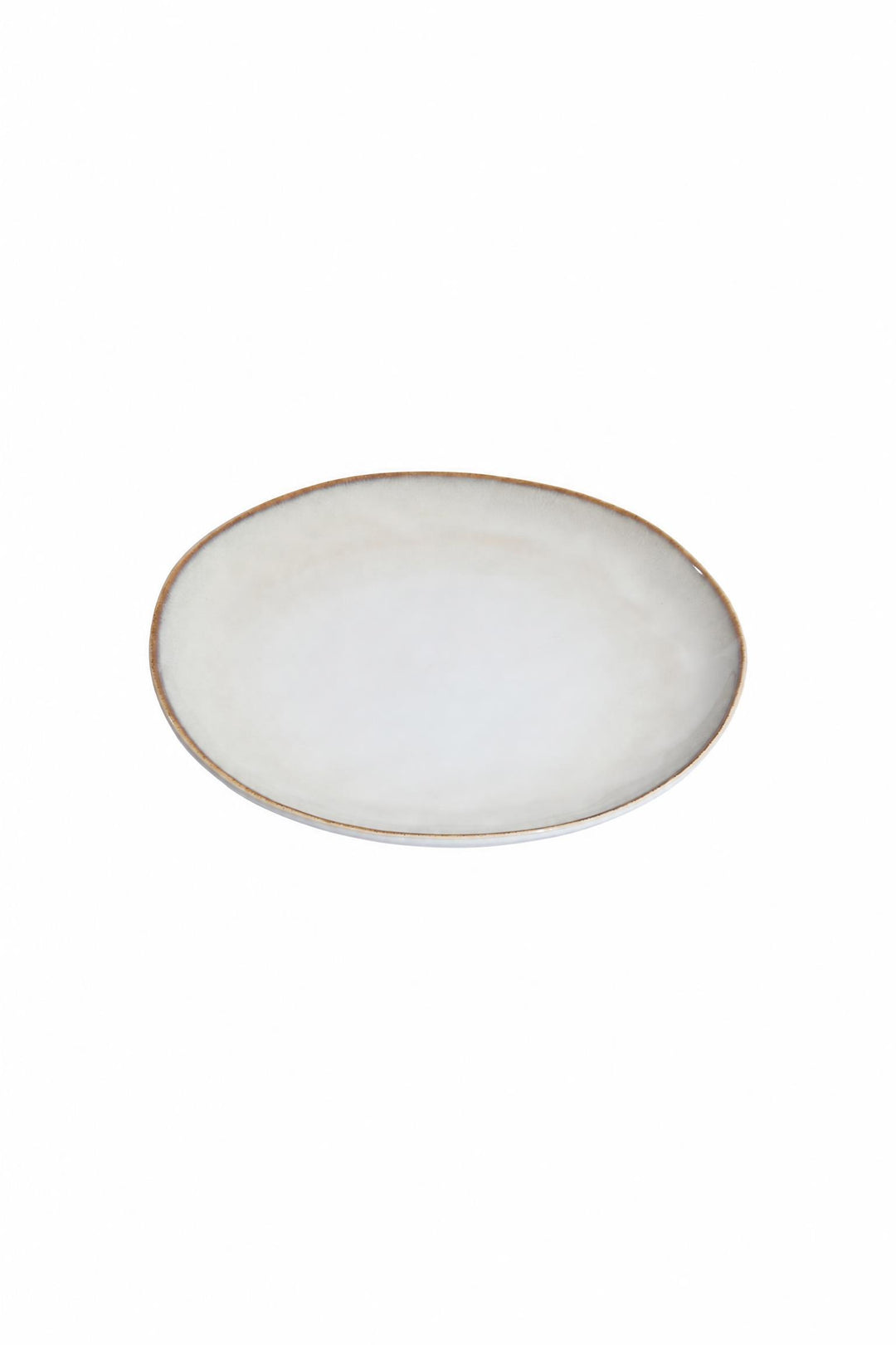 Piatto da frutta Vignette in gres 21 cm Avorio 21 cm