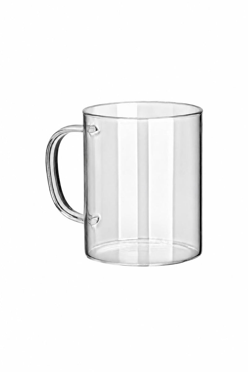 Tazza mug in vetro 400 ml