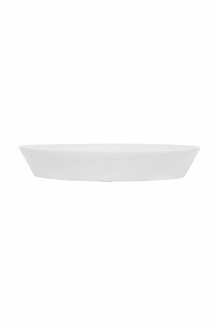 Piatto fondo Kyra in porcellana 22 cm Bianco 22 cm