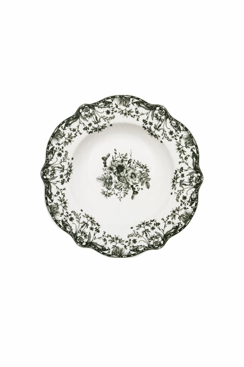 Set 6 piatti fondi Reverie in porcellana 22 cm