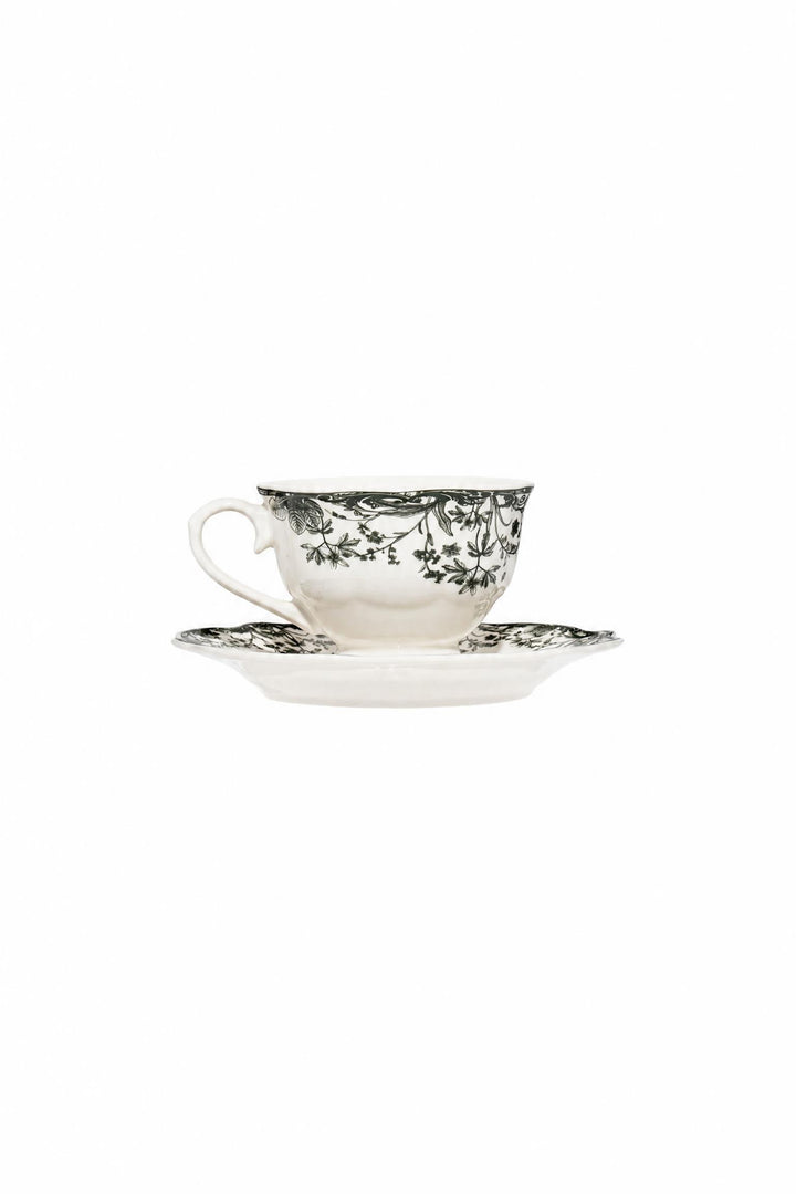 Tazzina da caffè Reverie in porcellana 90 ml Verde 90 ml