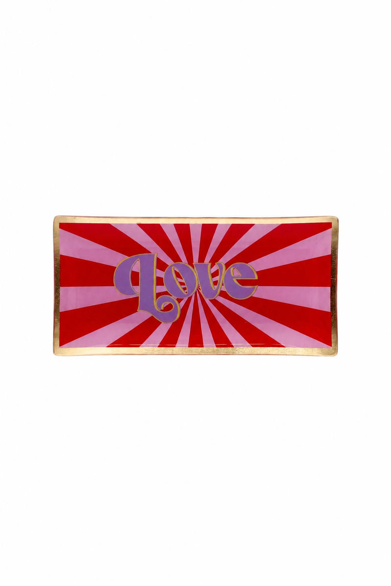 Svuotatasche rettangolare Pink Love