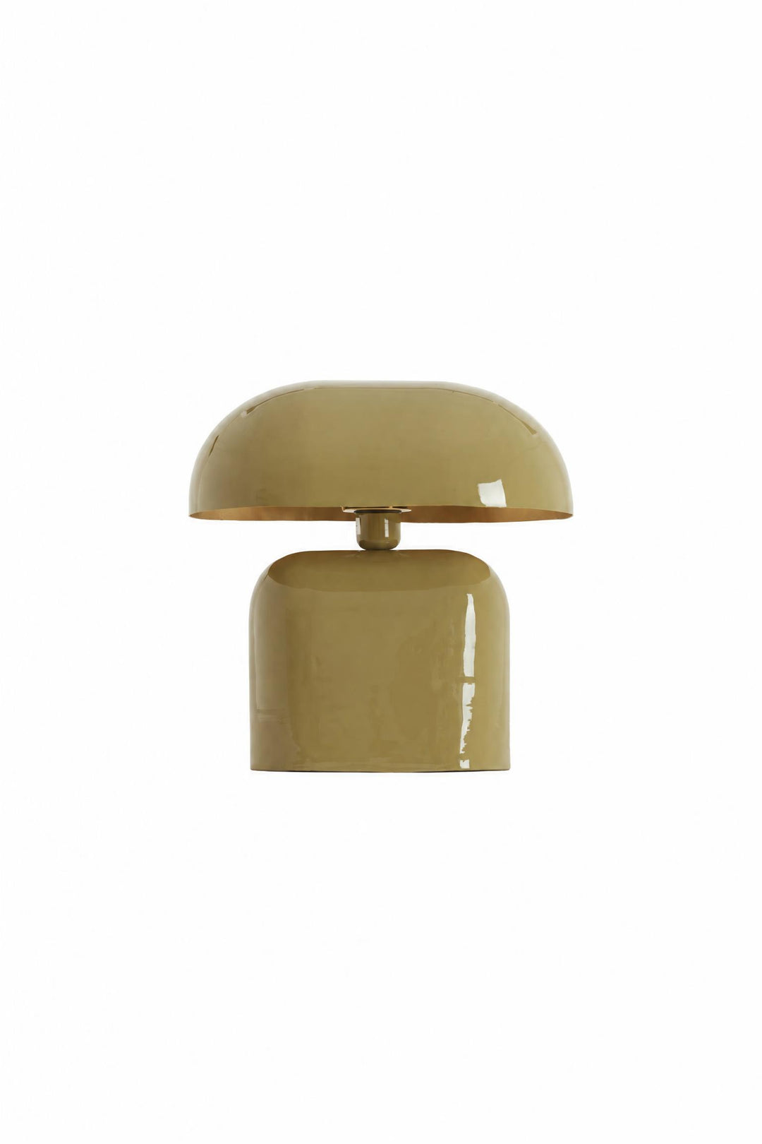 Lampada da tavolo Todd in metallo Tortora lucido 37 x 26 x 37 cm