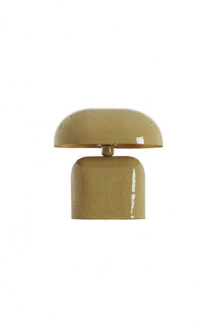 Lampada da tavolo Todd in metallo Tortora lucido 37 x 26 x 37 cm