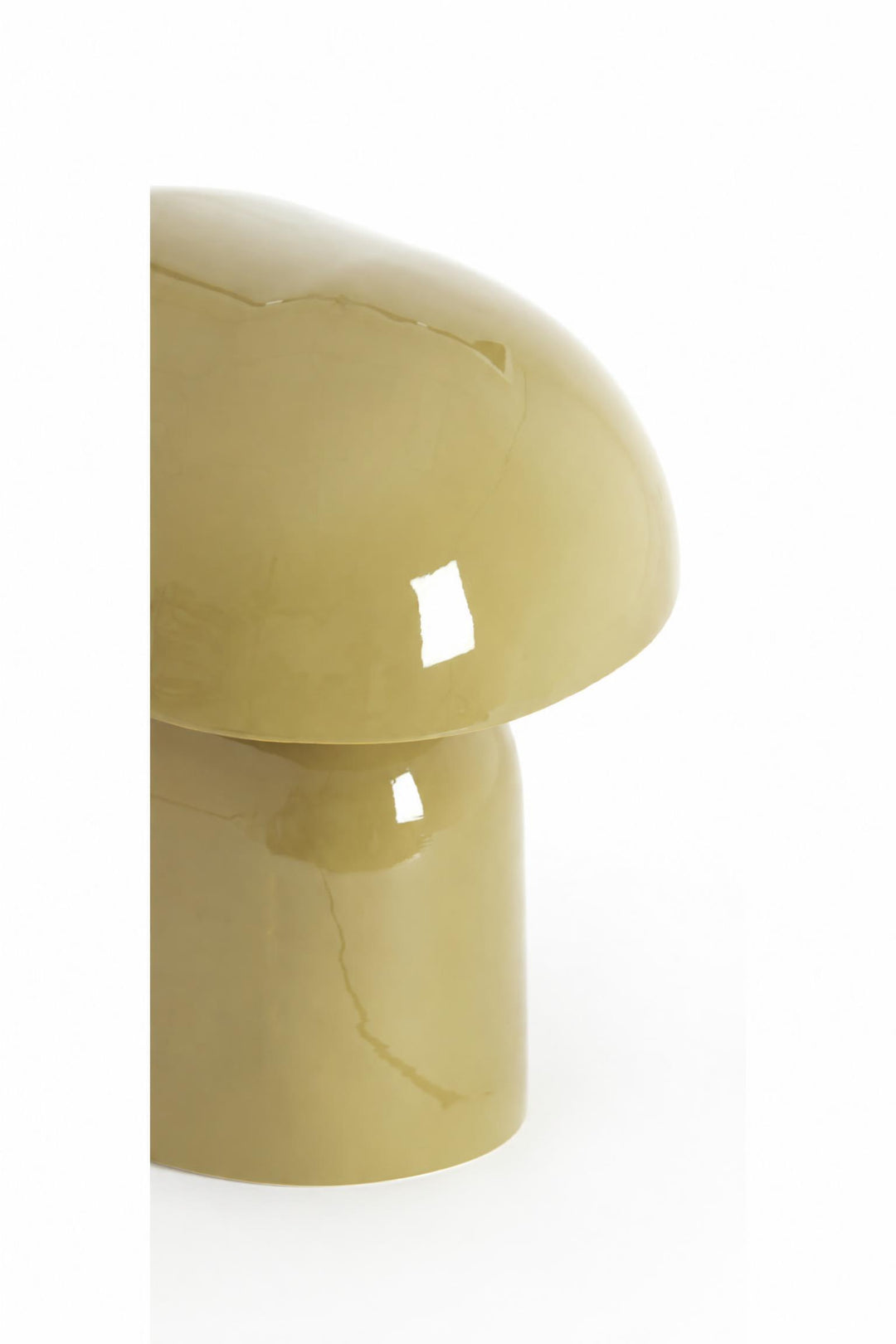 Lampada da tavolo Todd in metallo Tortora lucido 37 x 26 x 37 cm