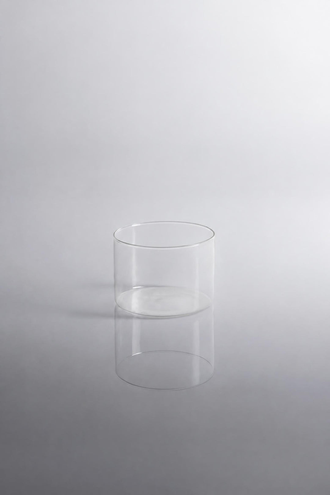 Bicchiere basso Lime Line in vetro borosilicato