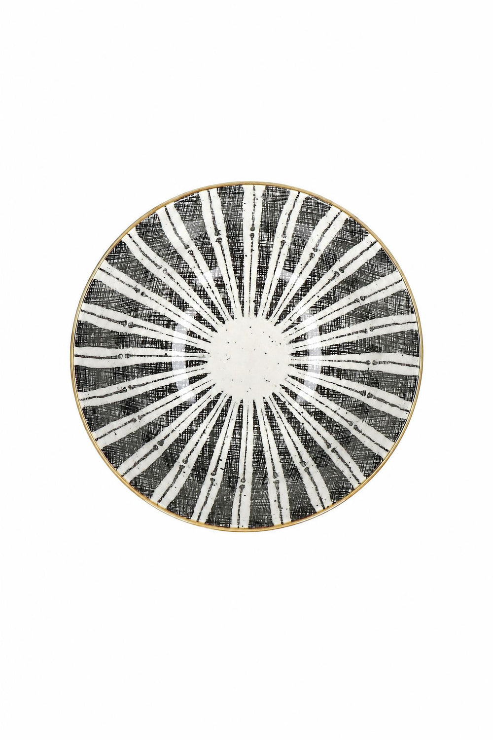 Ciotola da zuppa Alto in porcellana Bianco e nero Ø 15,5 x H 7 cm