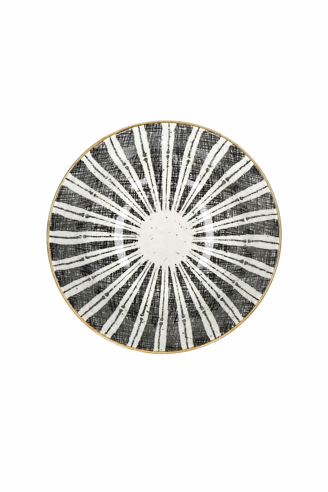 Ciotola da zuppa Alto in porcellana Bianco e nero Ø 15,5 x H 7 cm