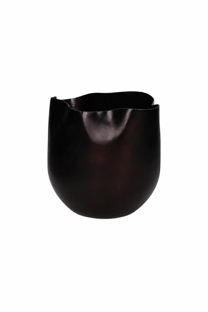 Secchiello per champagne Gravity in alluminio Bronzo L 28 x P 21 x H 23 cm