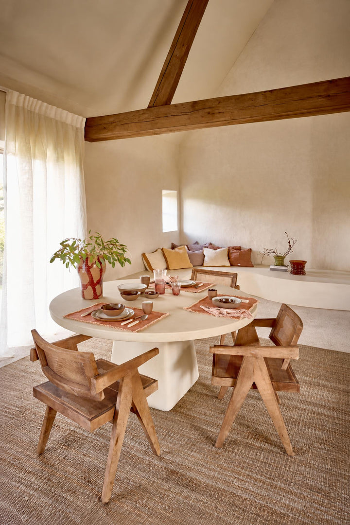 Tovaglietta americana Frivole in cotone Terracotta L 50 x P 35 cm