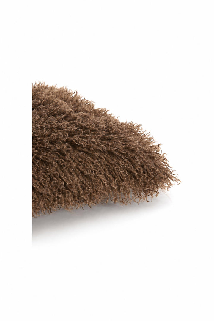 Cuscino Bubion in tessuto Marrone scuro 45 x 45 cm
