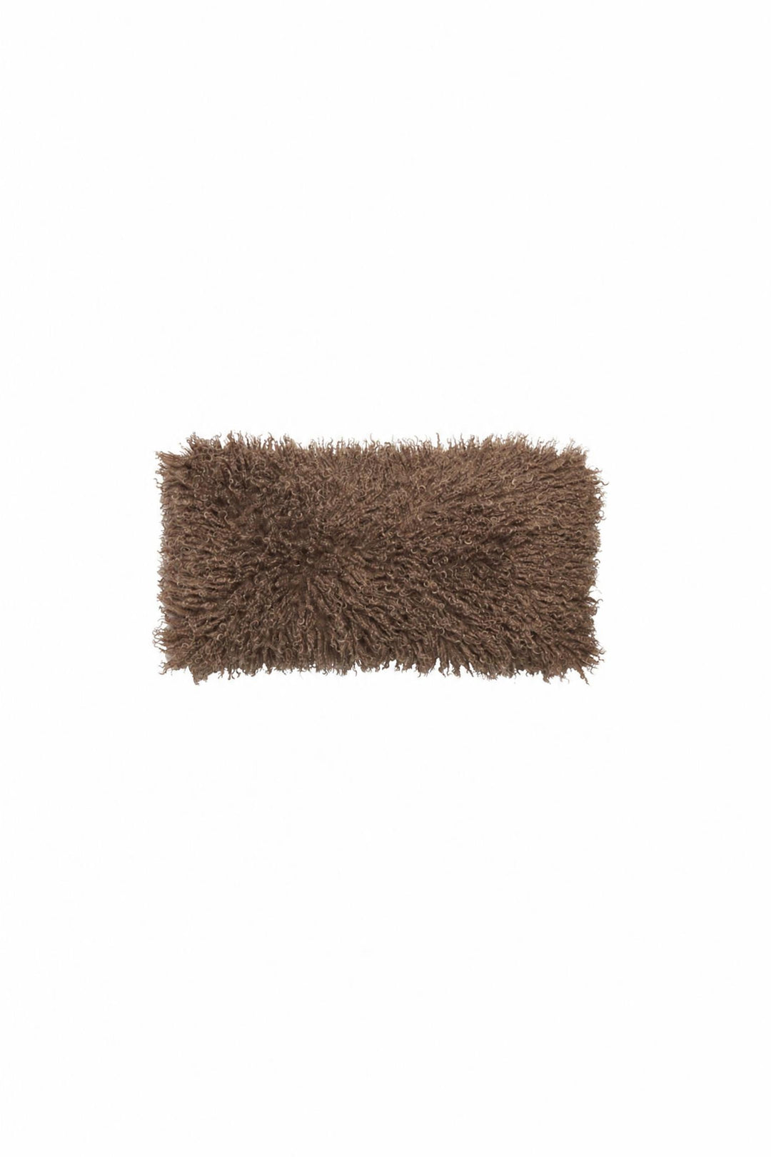 Cuscino Bubion in tessuto Marrone scuro 60 x 30 cm