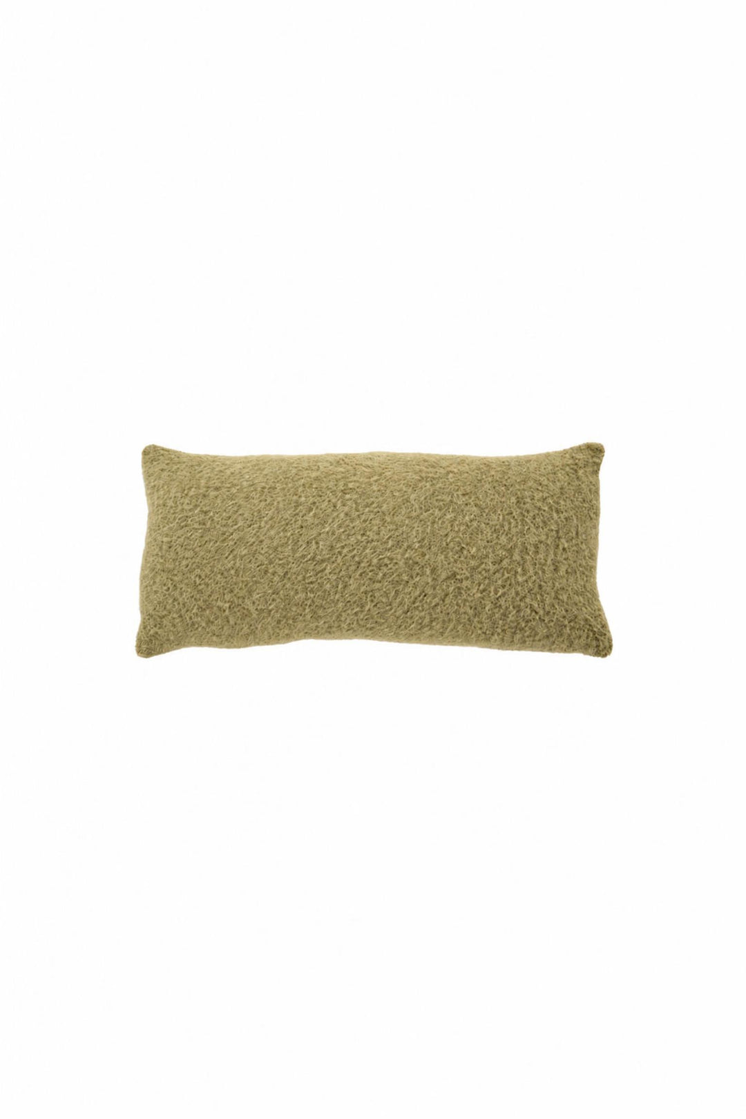 Cuscino Laisa in tessuto Verde oliva 60 x 30 cm