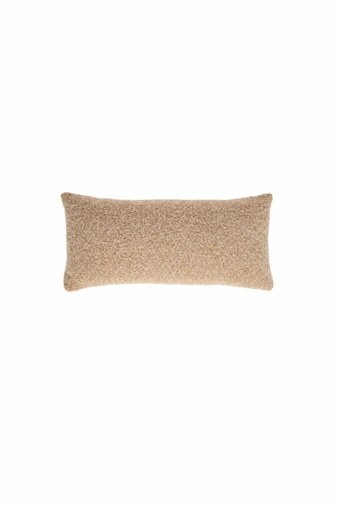 Cuscino Laisa in tessuto marrone chiaro
