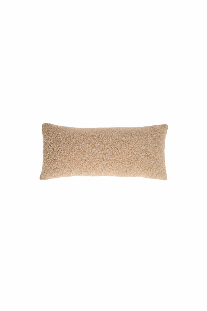 Cuscino Laisa in tessuto Marrone chiaro 60 x 30 cm
