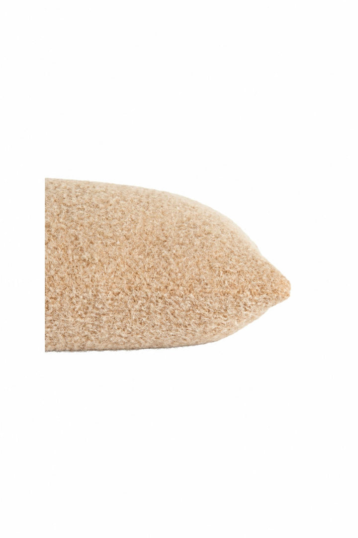 Cuscino Laisa in tessuto Marrone chiaro 60 x 30 cm