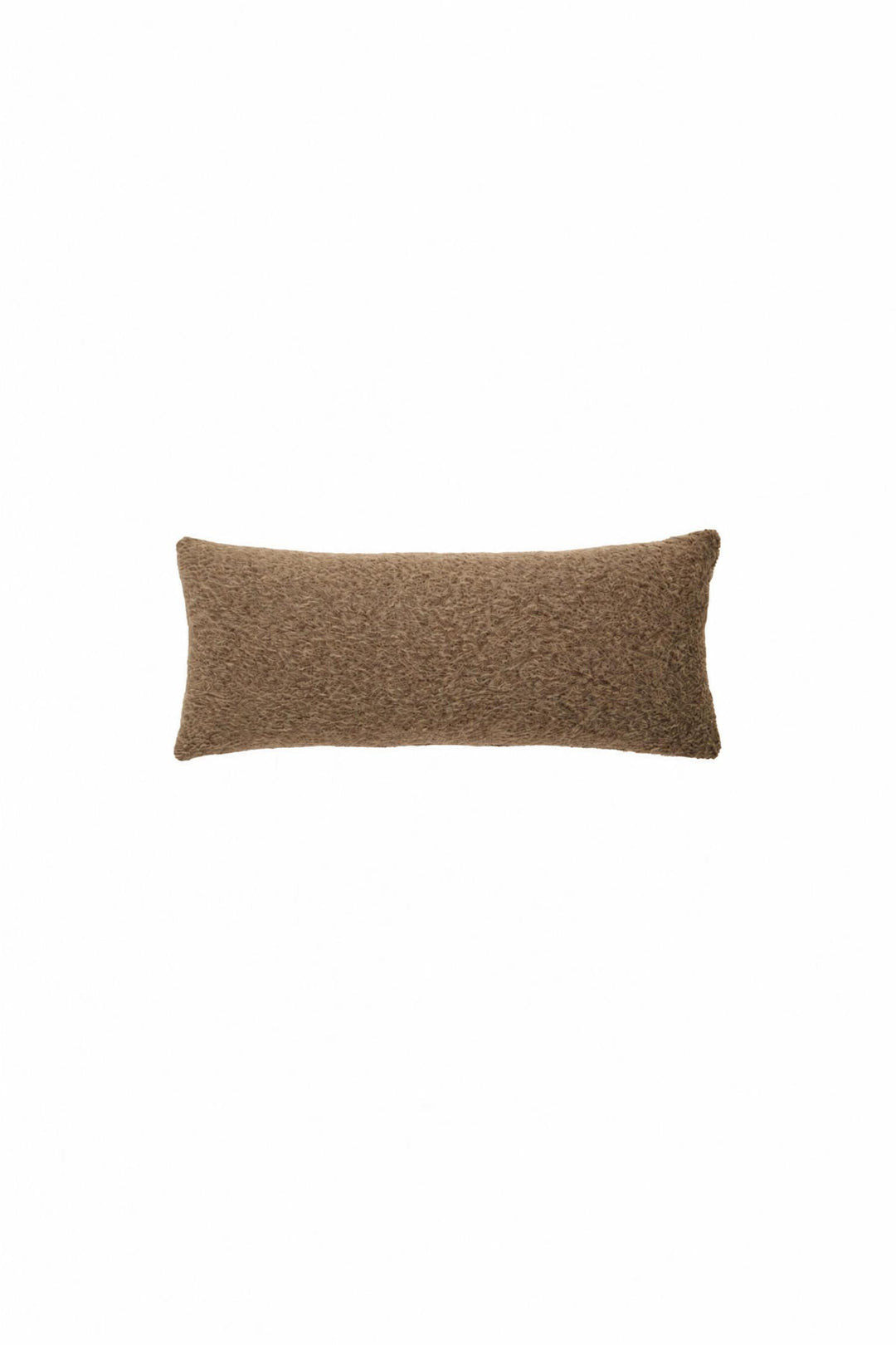 Cuscino Laisa in tessuto Marrone scuro 60 x 30 cm